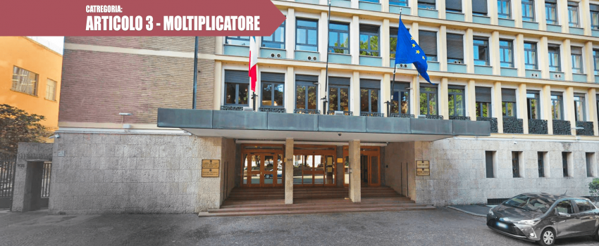 DOPPIO CALCOLO E BENEFICIO DEL MOLTIPLICATORE.<br/>A CHI GIOVA?